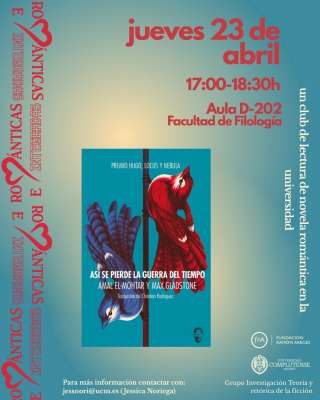 Nueva reunión del club de lectura "Románticas e integradas", jueves 23 de abril